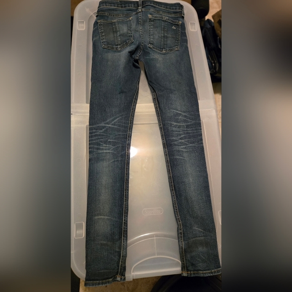 rag & bone Blue Skinny Jeans - Picture 2 of 3